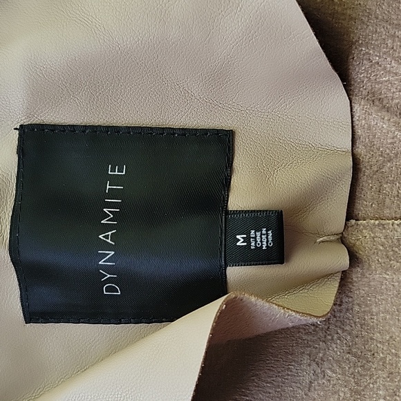 Dynamite Faux Leather Jacket - Picture 3 of 7